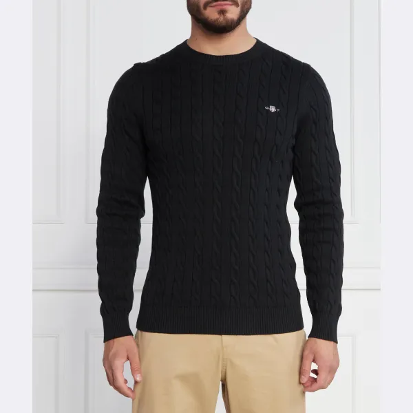 Свитер обычного кроя Gant, черный
Свитер обычного кроя Gant, черный