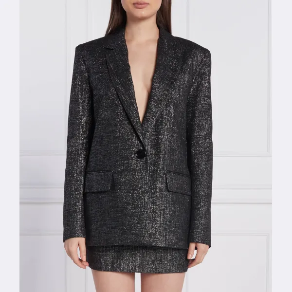 Элегантная куртка классического кроя Patrizia Pepe, черный
Элегантная куртка классического кроя Patrizia Pepe, черный