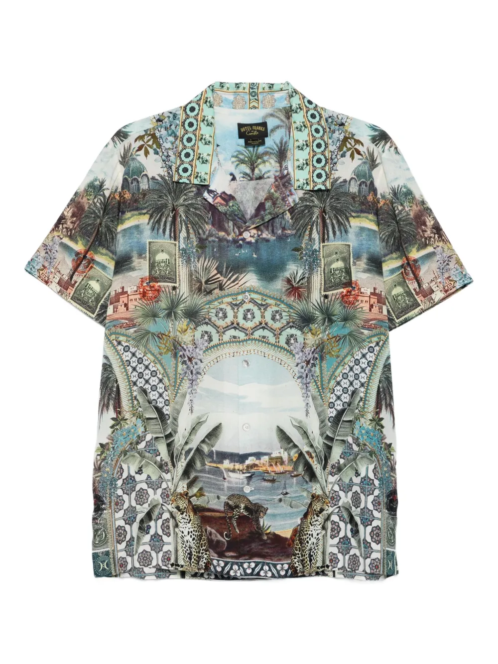 Рубашка с принтом Camilla, зеленый
Рубашка с принтом Camilla, зеленый