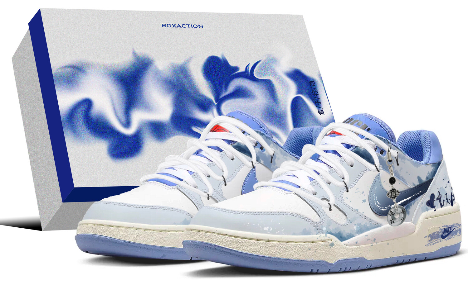 Кроссовки Nike Full Force Skateboarding Shoes Men Low-top White/Royal Blue/Fern Green, синий/белый
Кроссовки Nike Full Force Skateboarding Shoes Men Low-top White/Royal Blue/Fern Green, синий/белый