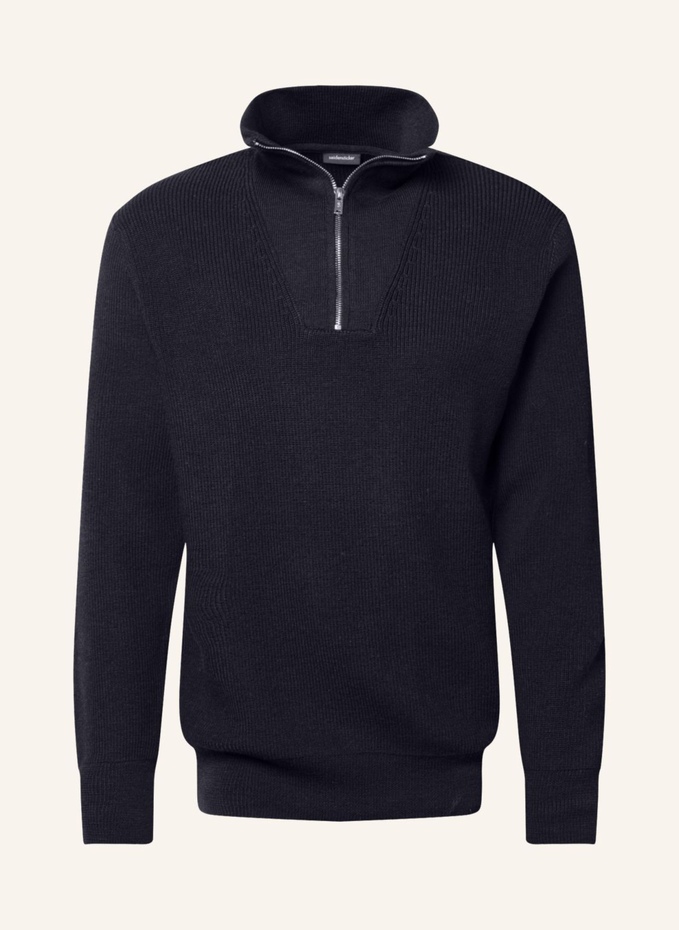 Свитер обычного кроя Seidensticker, синий 
Свитер обычного кроя Seidensticker, синий