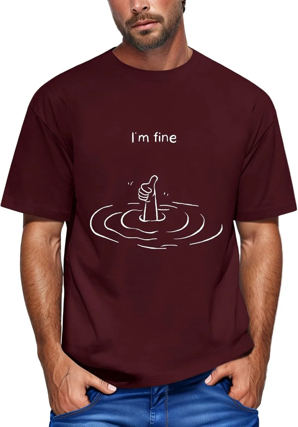 Мужская футболка WENKOMG1 с принтом, короткий рукав
Мужская футболка WENKOMG1 с принтом, короткий рукав