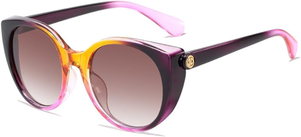 Солнцезащитные очки для женщин и мужчин, круглые, в большой оправе, с защитой от УФ-излучения UV400, увеличенного размера, женские очки для активного отдыха LANGSER, Purple Brown
Солнцезащитные очки для женщин и мужчин, круглые, в большой оправе, с защитой от УФ-излучения UV400, увеличенного размера, женские очки для активного отдыха LANGSER, Purple Brown