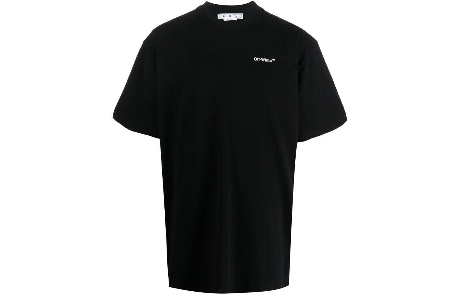 Футболка мужская Off-White летняя, черный 
Футболка мужская Off-White летняя, черный