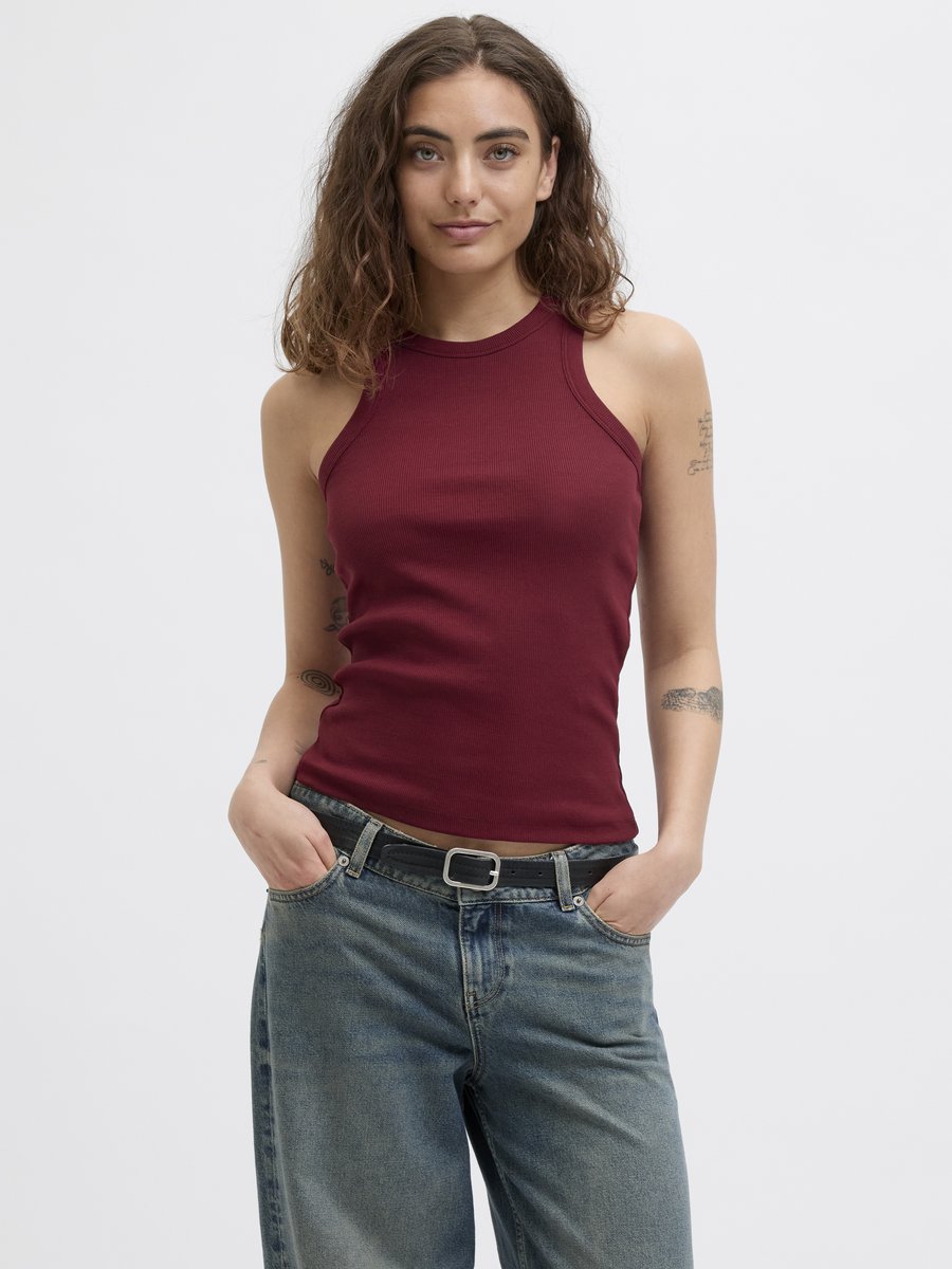 Топ JJXX JXFOREST TANK, Cabernet/Dark Red
Топ JJXX JXFOREST TANK, Cabernet/Dark Red