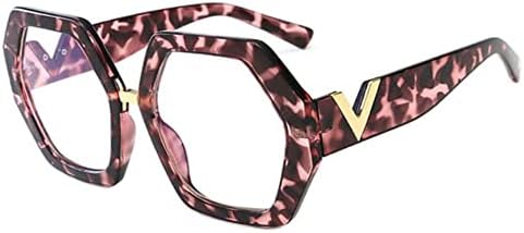 Солнцезащитные очки большого размера 2027 года, красные шестиугольные, для женщин, из ацетата, многоугольные, с золотистым декором в виде буквы V MTZJH, Pink Leopard Clear
Солнцезащитные очки большого размера 2027 года, красные шестиугольные, для женщин, из ацетата, многоугольные, с золотистым декором в виде буквы V MTZJH, Pink Leopard Clear