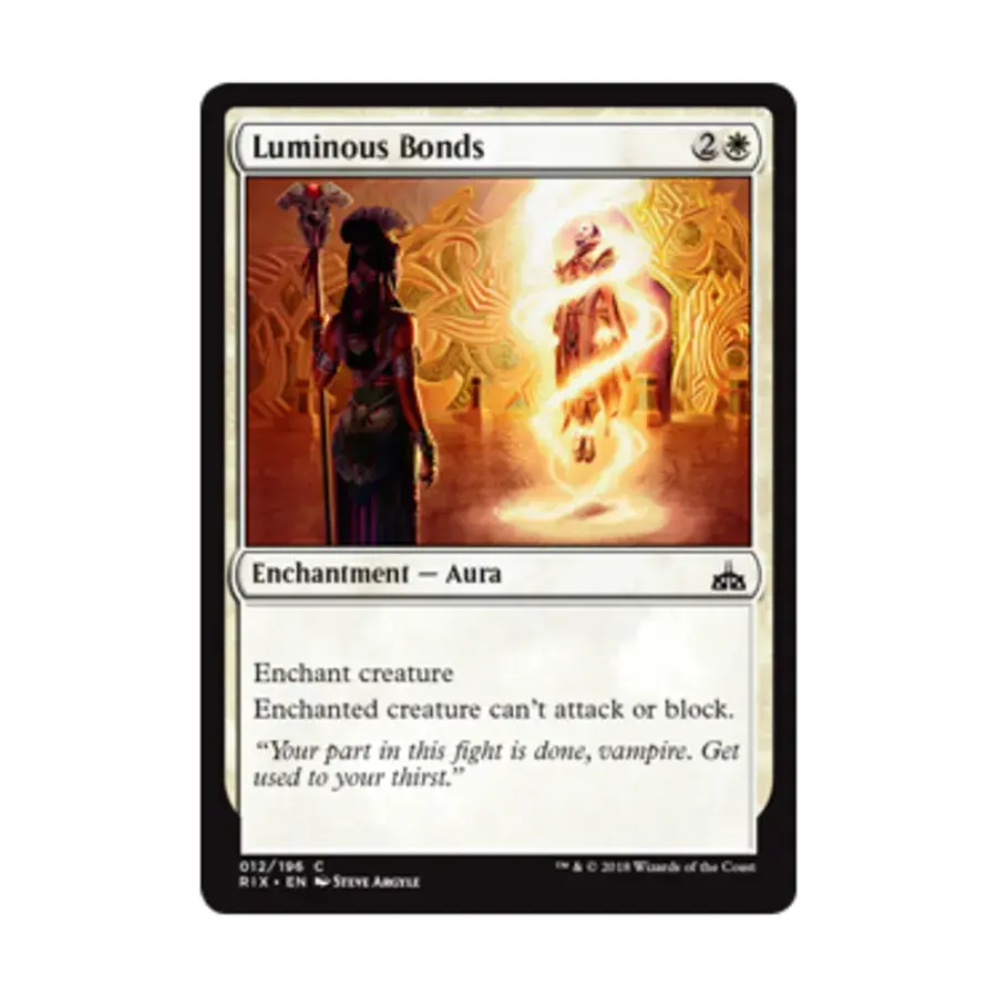 CCG Светящиеся узы (С), MTG - Rivals of Ixalan
CCG Светящиеся узы (С), MTG - Rivals of Ixalan