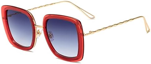 Большие солнцезащитные очки для женщин и мужчин, прозрачные металлические солнцезащитные очки, ретро-очки для женщин и мужчин, защита от ультрафиолета UV400 MTZJH, Red
Большие солнцезащитные очки для женщин и мужчин, прозрачные металлические солнцезащитные очки, ретро-очки для женщин и мужчин, защита от ультрафиолета UV400 MTZJH, Red