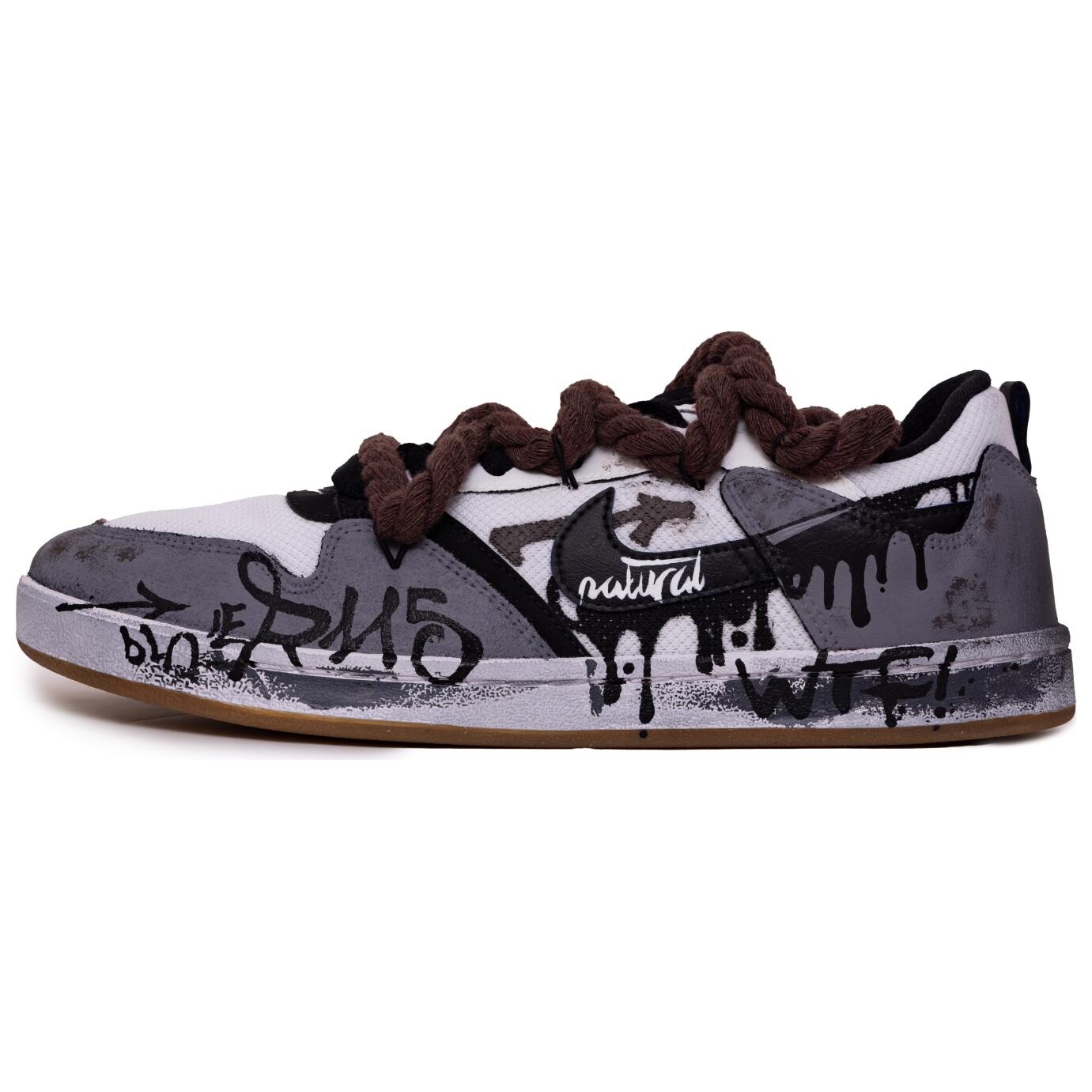 Кроссовки Nike SB Alleyoop Skateboarding Shoes Men Low-top Grey/black, темно-серый
Кроссовки Nike SB Alleyoop Skateboarding Shoes Men Low-top Grey/black, темно-серый