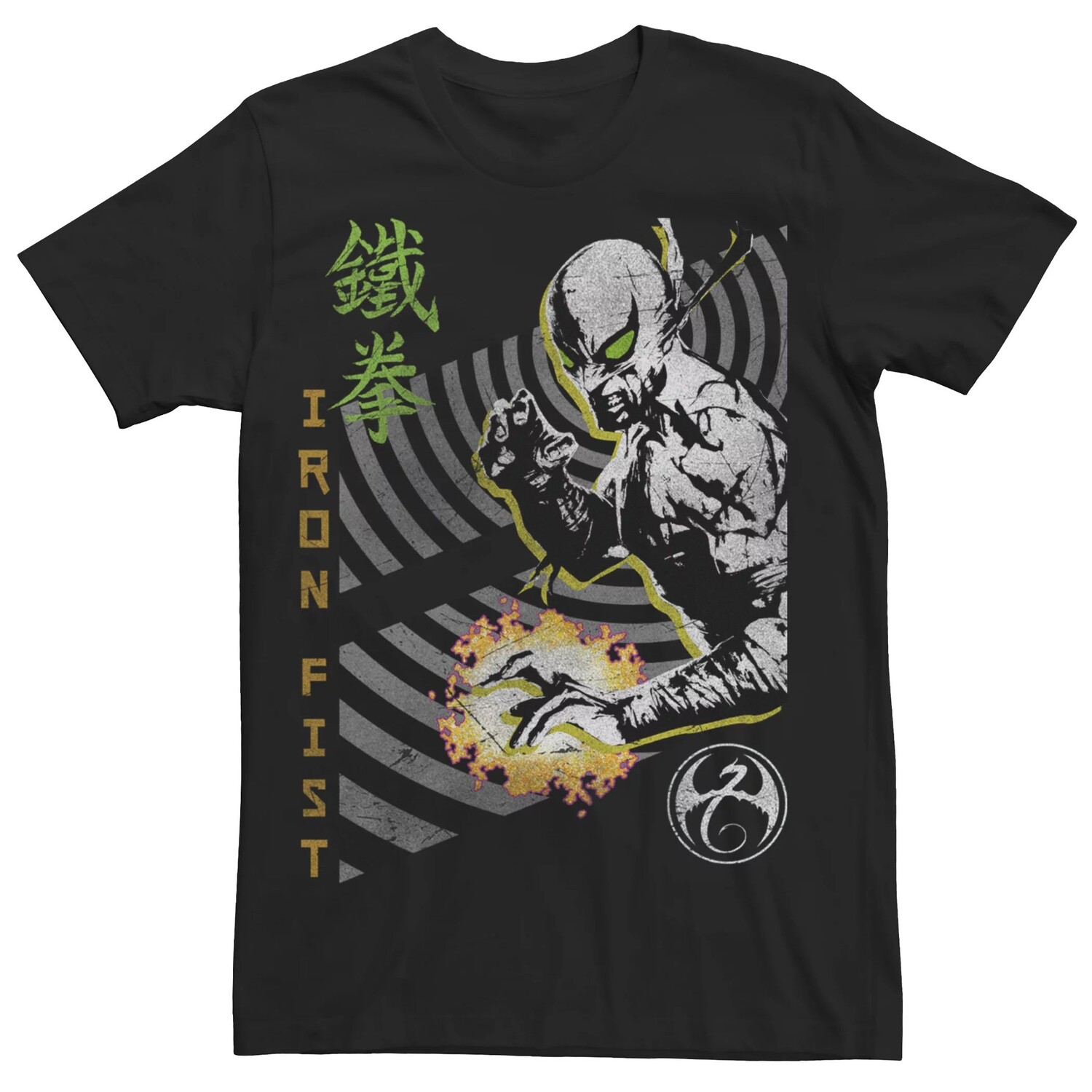 Мужская футболка с рисунком Marvel Knights Present Iron Fist Vortex Licensed Character
Мужская футболка с рисунком Marvel Knights Present Iron Fist Vortex Licensed Character