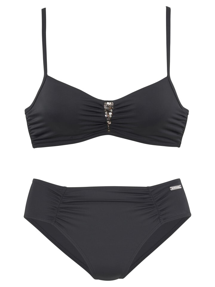 Комплект бикини LASCANA, черный
Комплект бикини LASCANA, черный