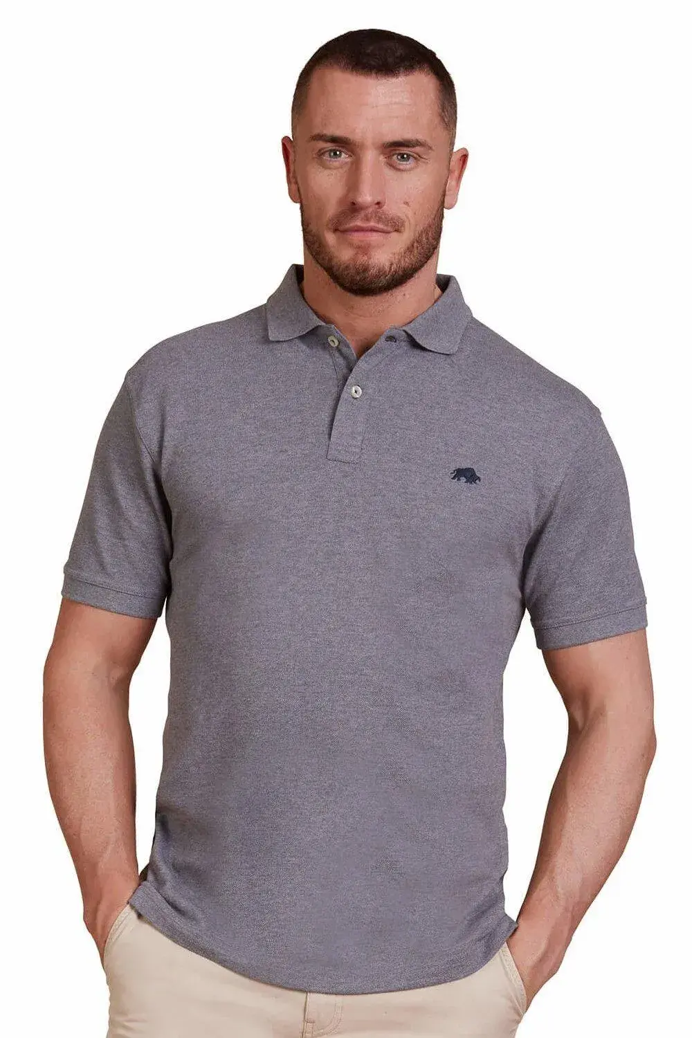 Органическая фирменная футболка-поло Raging Bull, серый
Органическая фирменная футболка-поло Raging Bull, серый