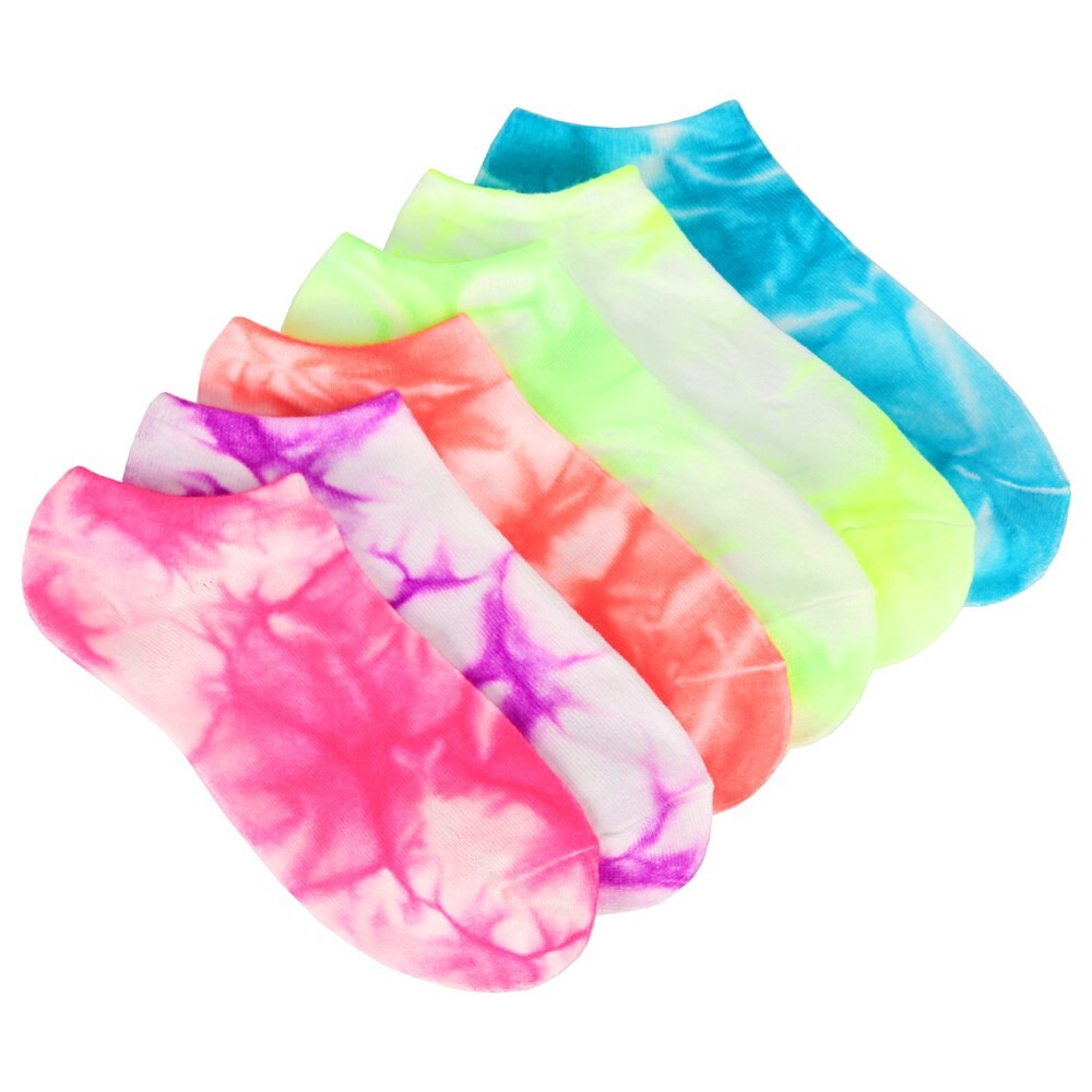 Набор из 6 женских носков-невидимок Sof Sole, цвет tie dye florescent 
Набор из 6 женских носков-невидимок Sof Sole, цвет tie dye florescent