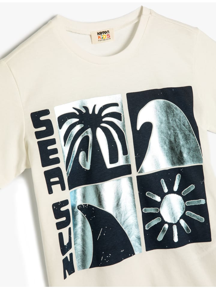 Футболка белого цвета KOTON
Футболка белого цвета KOTON