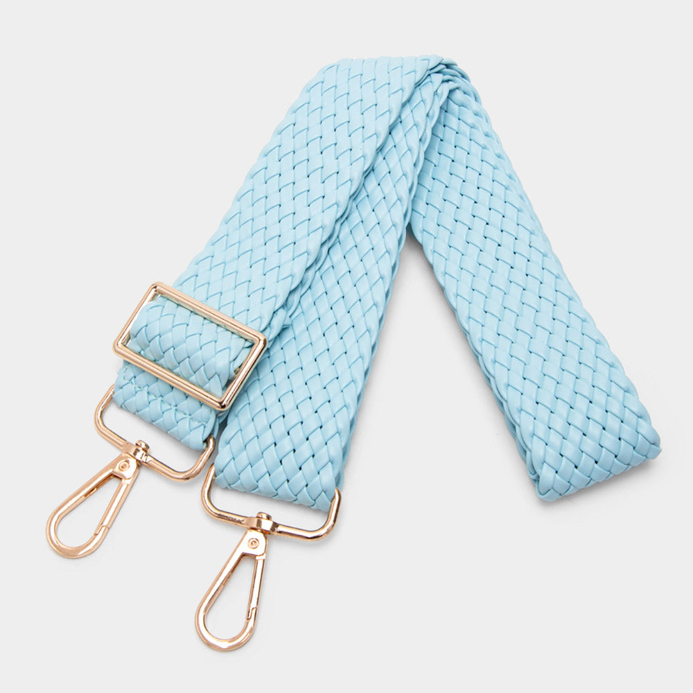 Кожаный ремешок для сумки с плетеным узором FASHNZFAB, синий
Кожаный ремешок для сумки с плетеным узором FASHNZFAB, синий