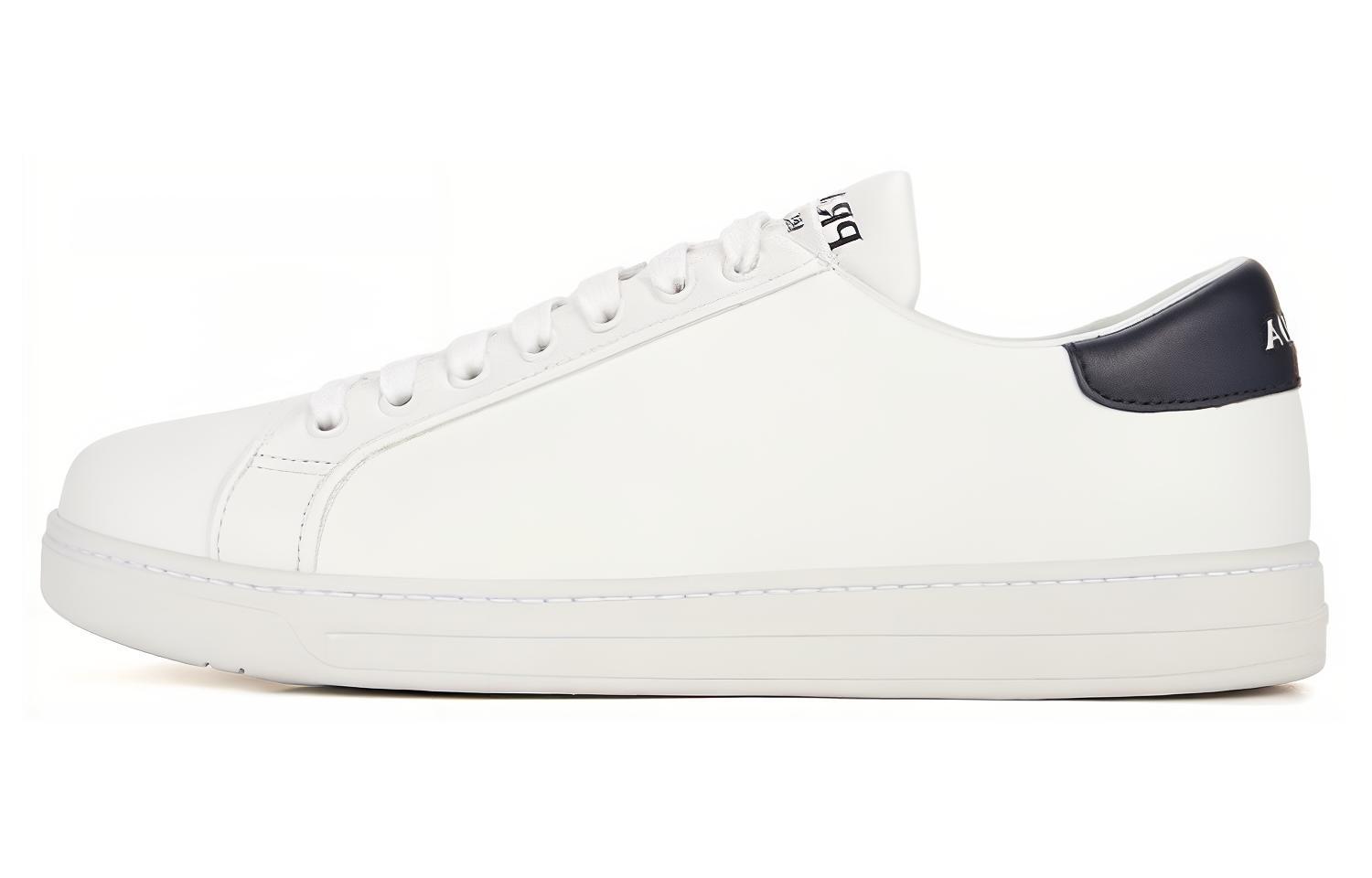 Износостойкие мужские белые низкие скейтерские кроссовки PRADA
Износостойкие мужские белые низкие скейтерские кроссовки PRADA