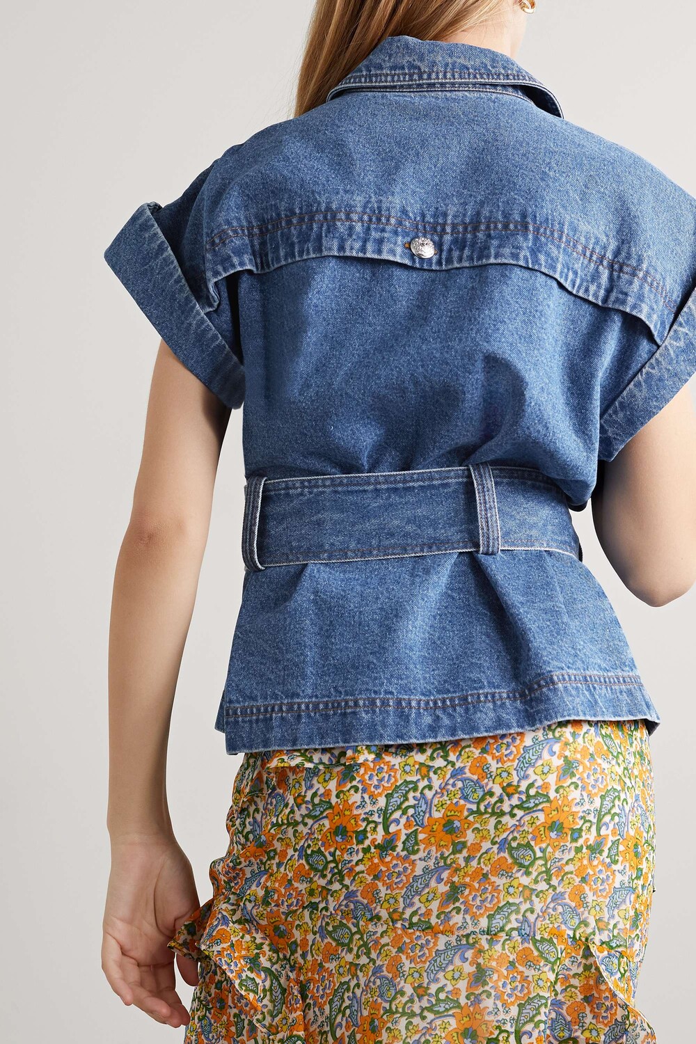 VERONICA BEARD джинсовая куртка Vistola с поясом, деним
VERONICA BEARD джинсовая куртка Vistola с поясом, деним