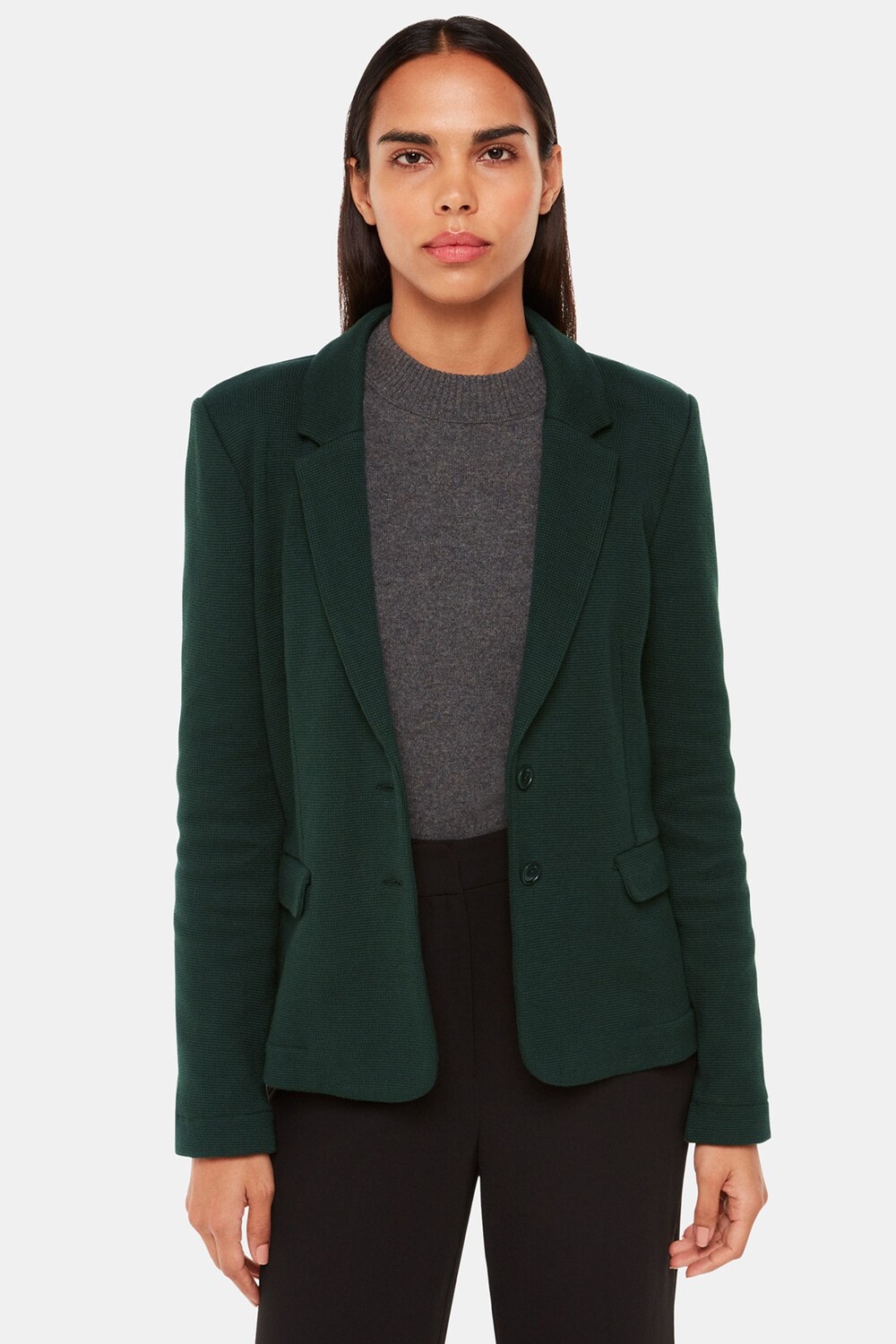 Тонкая трикотажная куртка Whistles, зеленый
Тонкая трикотажная куртка Whistles, зеленый