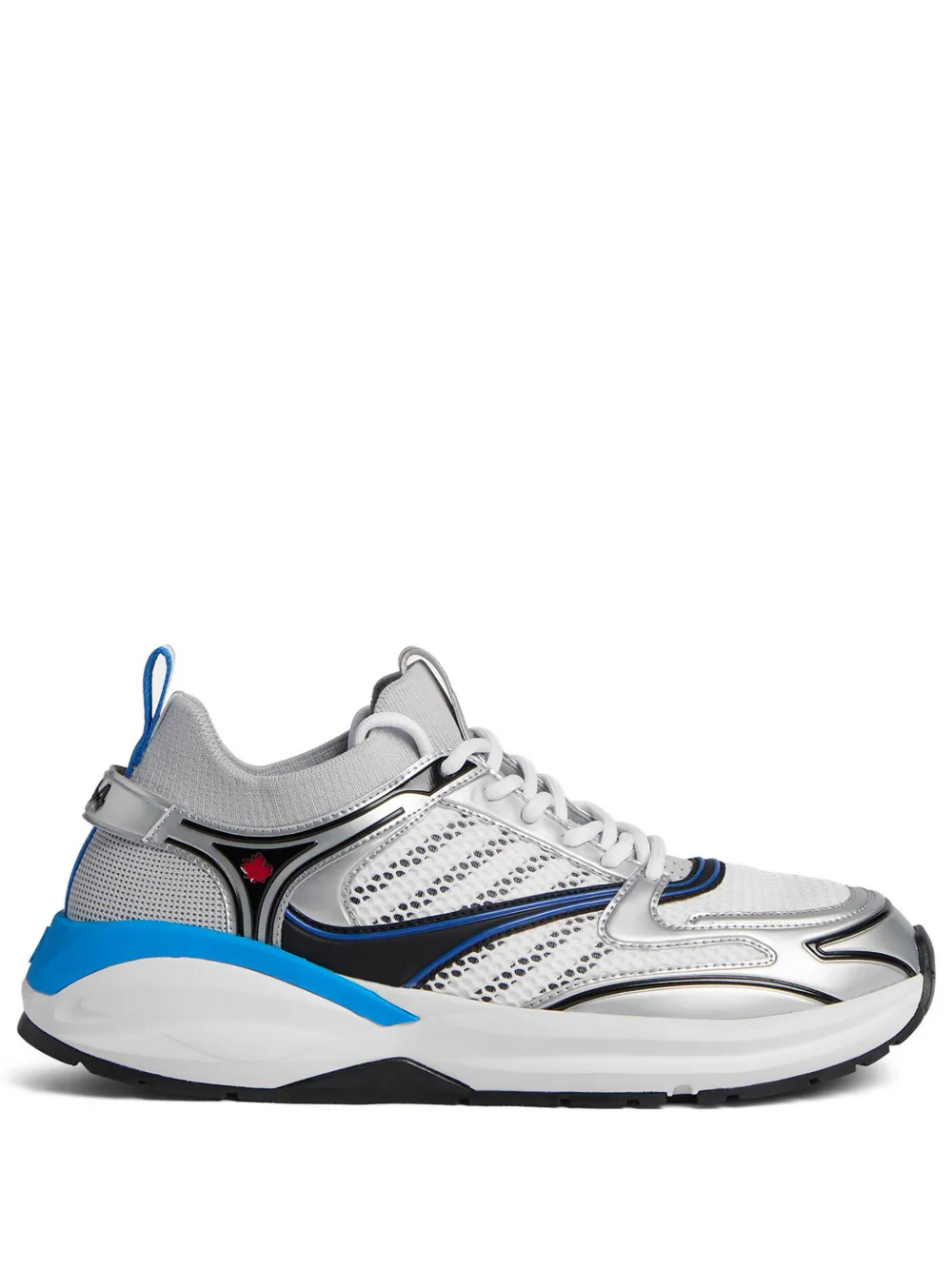 Кроссовки Bubble со вставками DSQUARED2, серебяный
Кроссовки Bubble со вставками DSQUARED2, серебяный