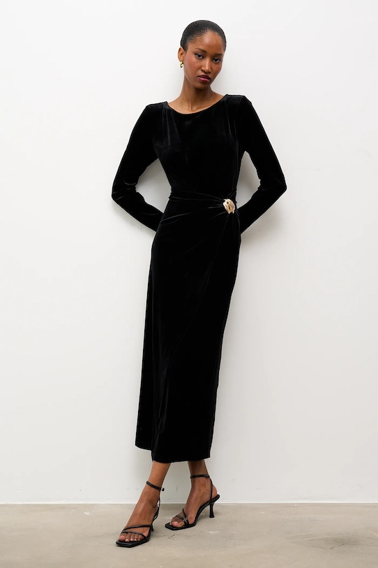 Бархатное платье Answear.LAB, черный
Бархатное платье Answear.LAB, черный