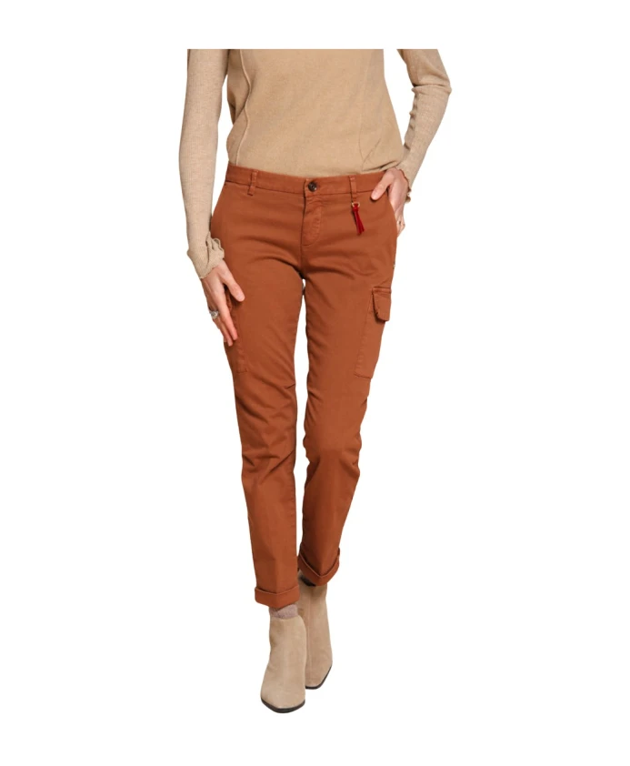 Узкие атласные брюки-карго Mason'S, коричневый
Узкие атласные брюки-карго Mason'S, коричневый