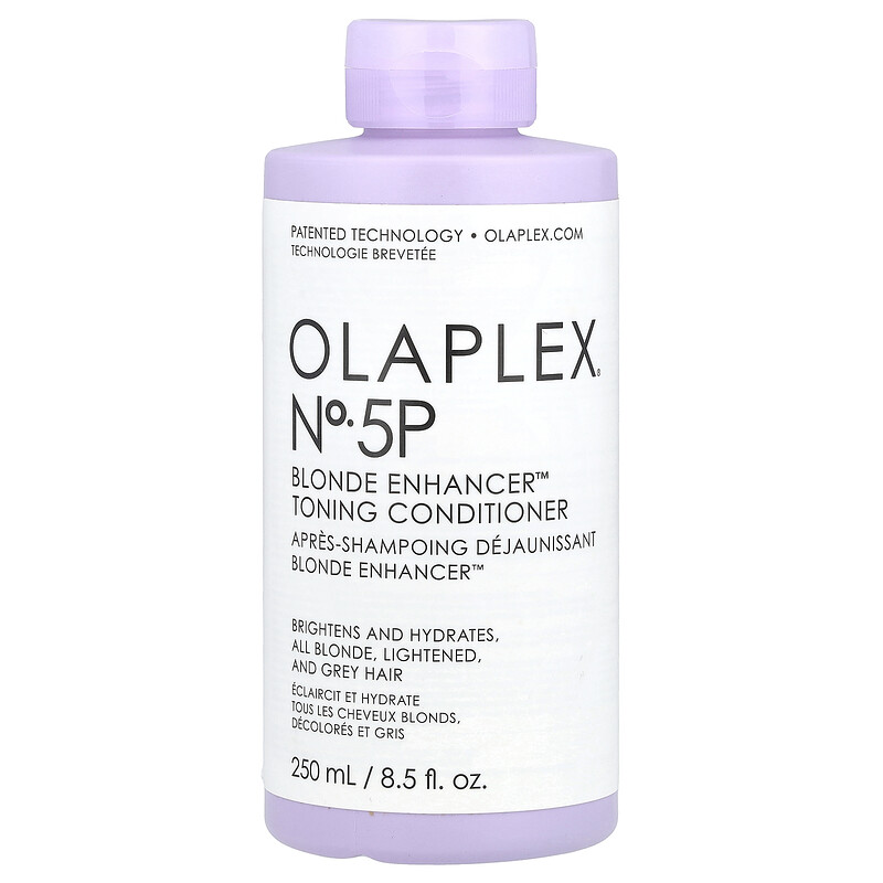 Olaplex, N ° 5P Blonde Enhancer , тонизирующий кондиционер, 250 мл (8,5 жидк. унц.)
Olaplex, N ° 5P Blonde Enhancer , тонизирующий кондиционер, 250 мл (8,5 жидк. унц.)