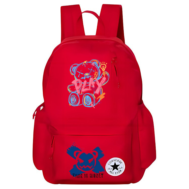 Converse Полиэстеровый баскетбольный рюкзак среднего размера унисекс красный, Graffiti Bear
Converse Полиэстеровый баскетбольный рюкзак среднего размера унисекс красный, Graffiti Bear