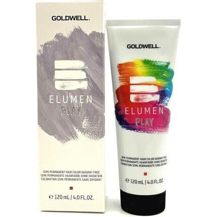 Полуперманентная краска для волос Elumen Play Metallic Silver 120 мл, Goldwell
Полуперманентная краска для волос Elumen Play Metallic Silver 120 мл, Goldwell