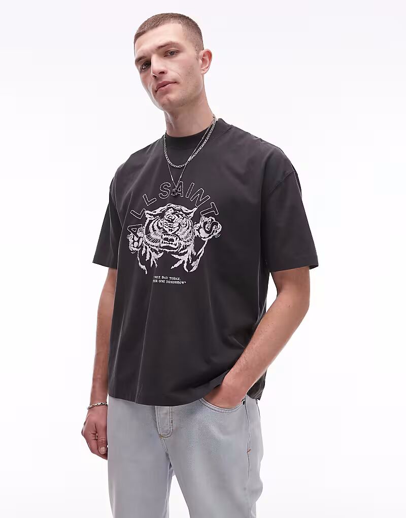 Футболка Allsaints better days в выстиранном черном цвете
Футболка Allsaints better days в выстиранном черном цвете