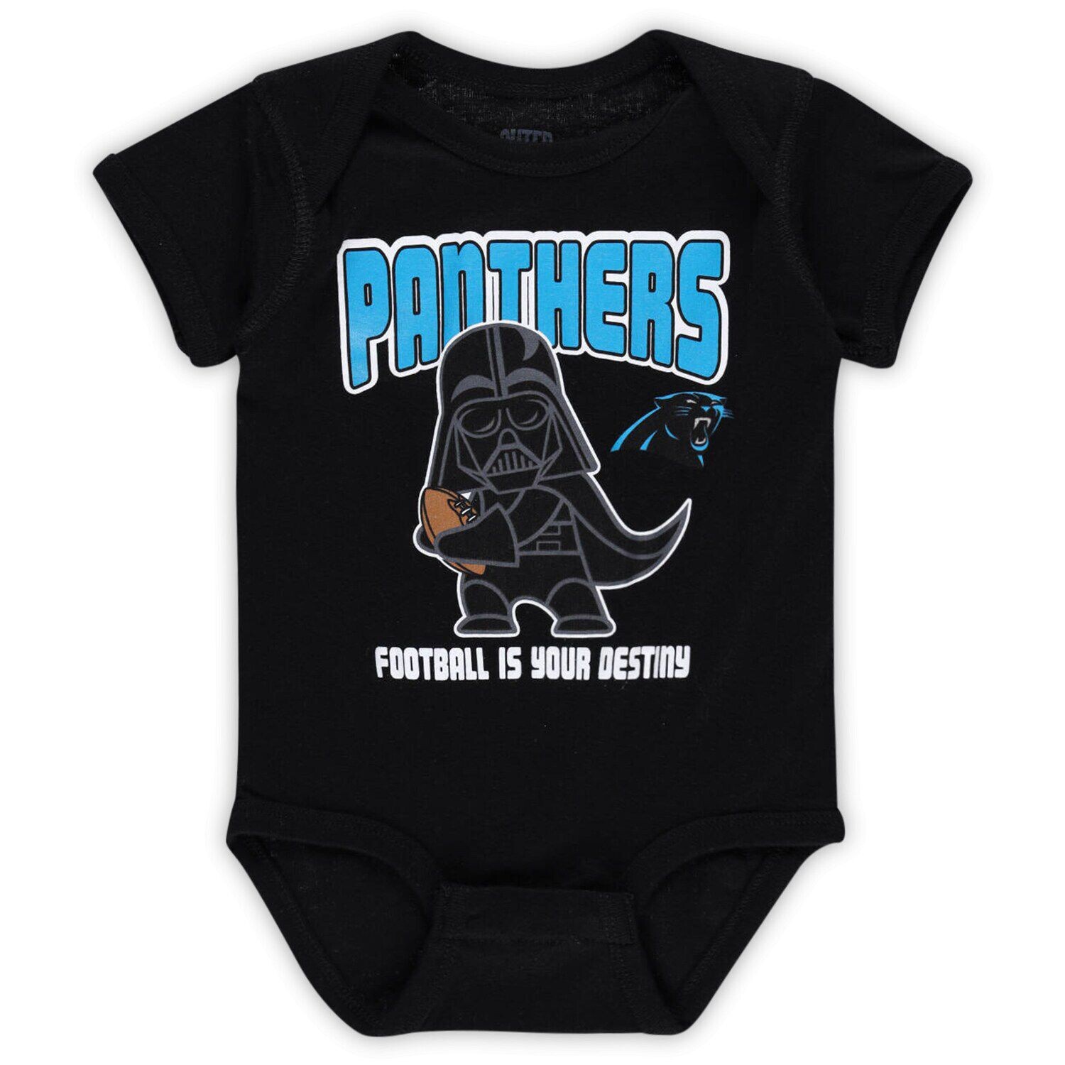 Боди для новорожденных Black Carolina Panthers Star Wars Stay On Target Outerstuff
Боди для новорожденных Black Carolina Panthers Star Wars Stay On Target Outerstuff