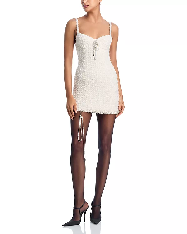 Мини-Платье в твидовом стиле Area, белый
Мини-Платье в твидовом стиле Area, белый