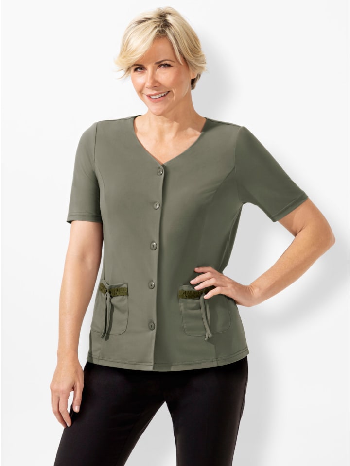 Куртка-рубашка цвета хаки WITT WEIDEN
Куртка-рубашка цвета хаки WITT WEIDEN