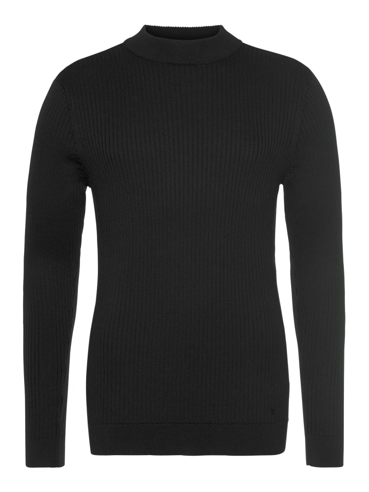 Bruno Banani Черный свитер со стоячим воротником
Bruno Banani Черный свитер со стоячим воротником