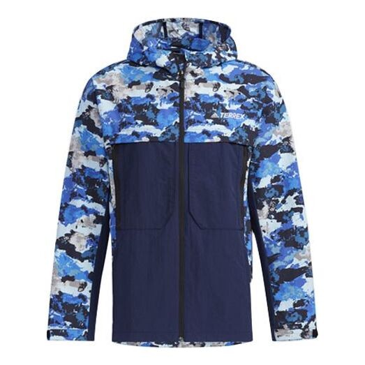 Куртка adidas Terrex Festiv Aop Wb Outdoor Sports Camouflage Splicing Hooded Jacket Blue, синий
Куртка adidas Terrex Festiv Aop Wb Outdoor Sports Camouflage Splicing Hooded Jacket Blue, синий