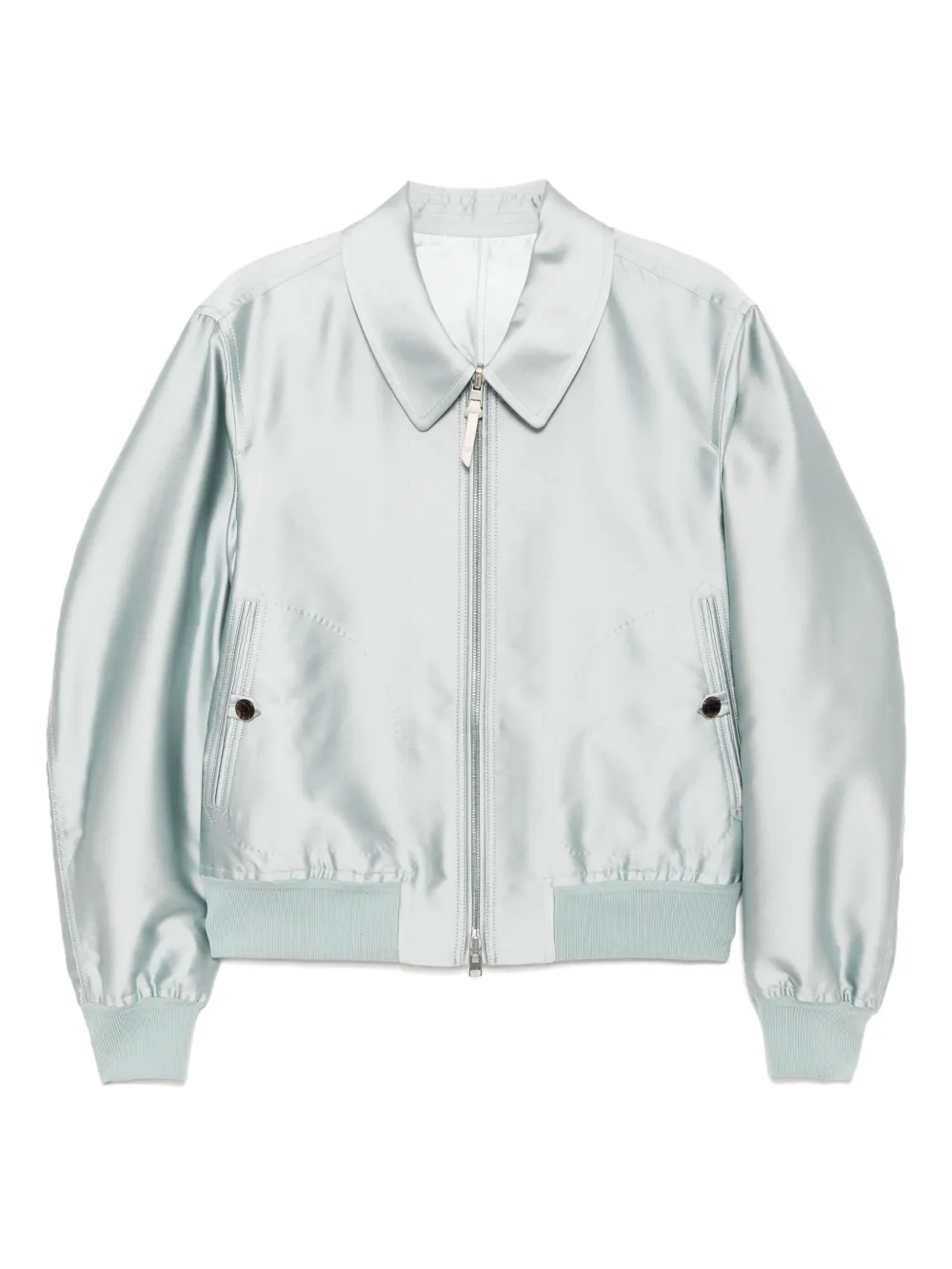 Бомбер на молнии TOM FORD, синий
Бомбер на молнии TOM FORD, синий