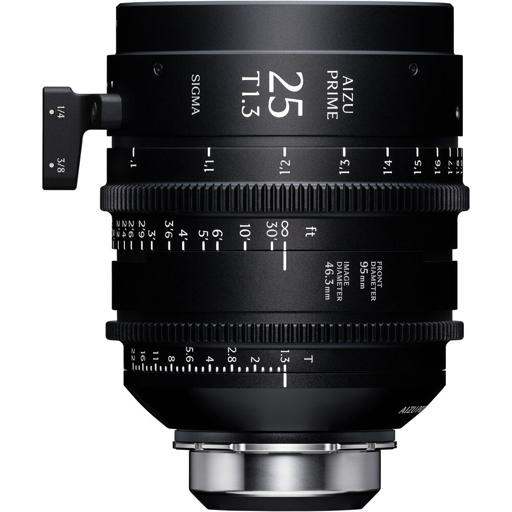 Кинообъектив Sigma Aizu Prime 25mm T1.3 LF (ARRI PL)
Кинообъектив Sigma Aizu Prime 25mm T1.3 LF (ARRI PL)