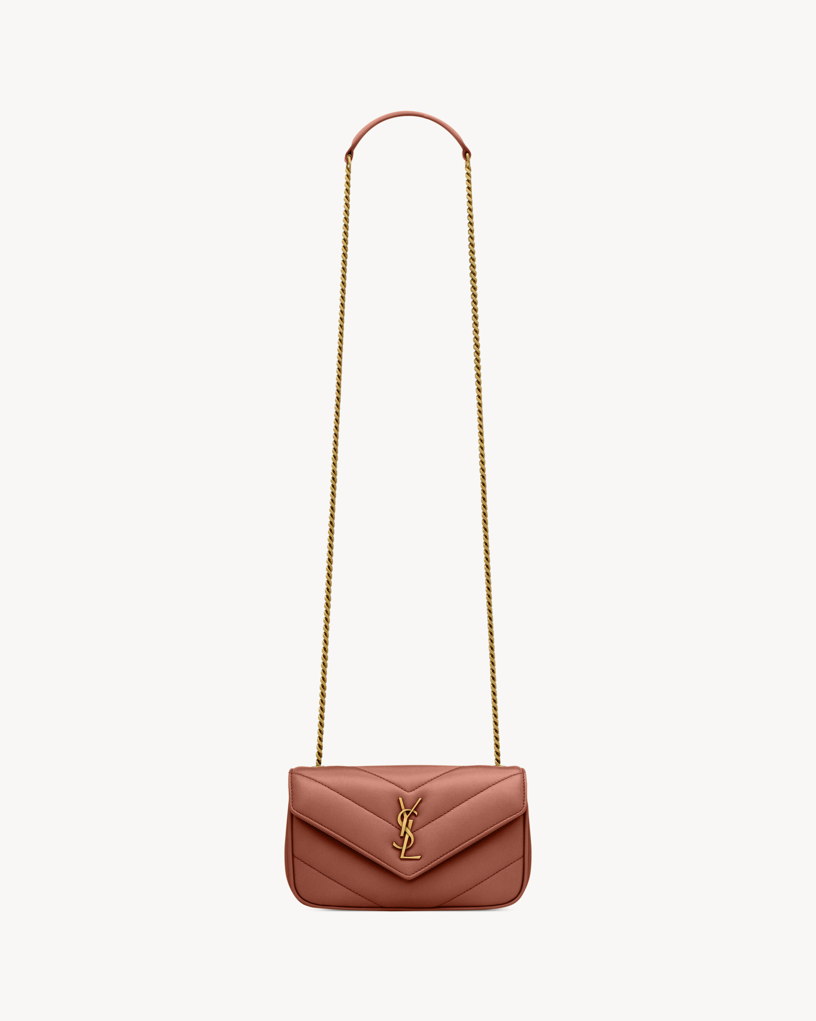 Мини-версия сумки LOULOU Saint Laurent, розовый
Мини-версия сумки LOULOU Saint Laurent, розовый