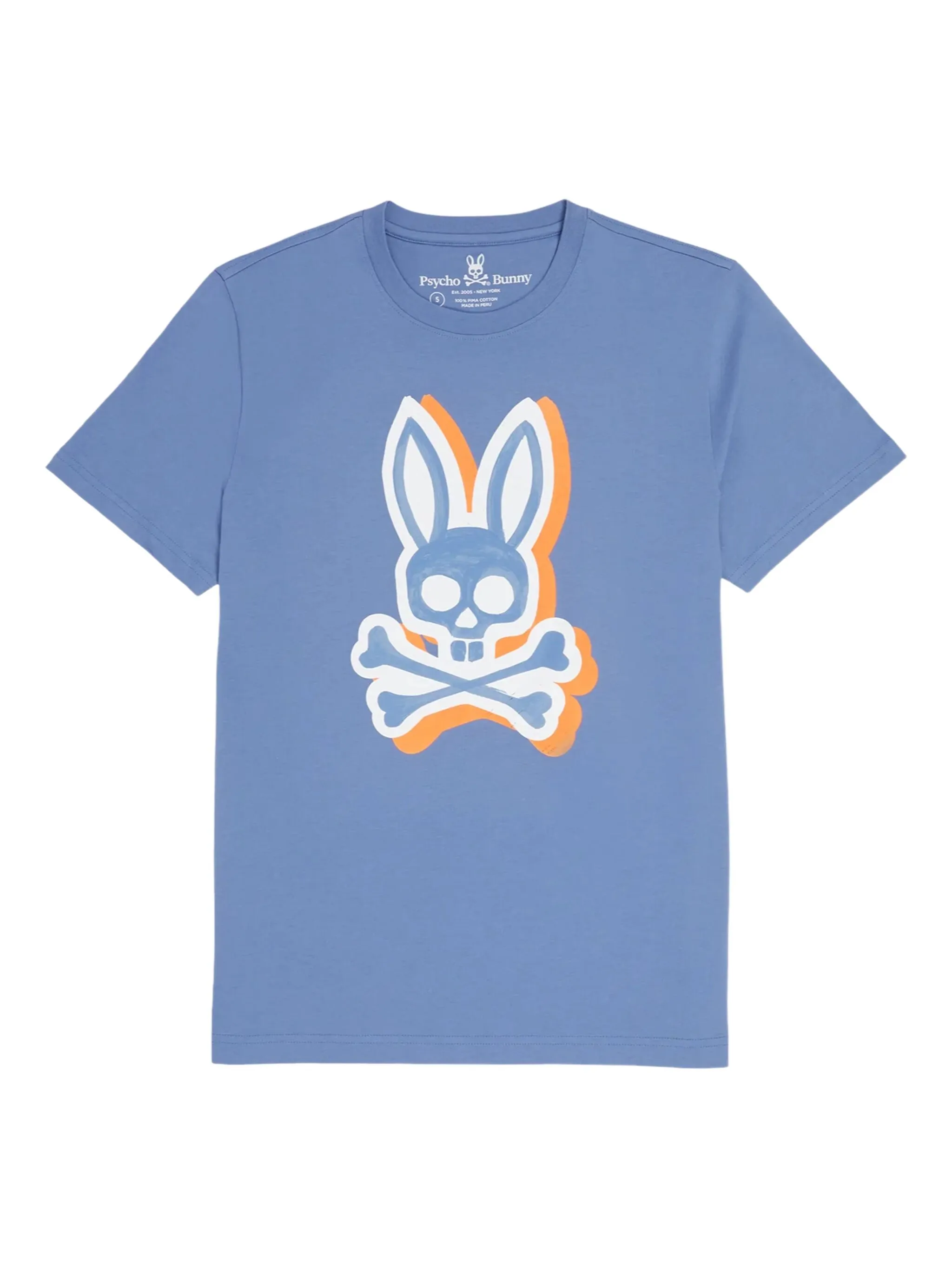 Футболка Varick с круглым вырезом Psycho Bunny, синий
Футболка Varick с круглым вырезом Psycho Bunny, синий
