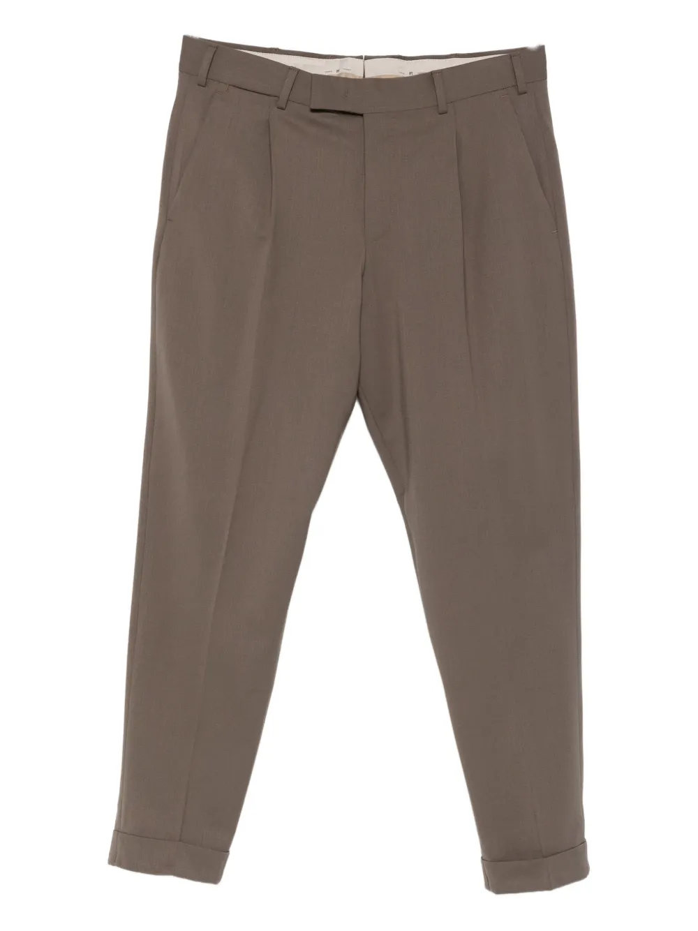 Брюки с защипами и манжетами Pt Torino, коричневый
Брюки с защипами и манжетами Pt Torino, коричневый