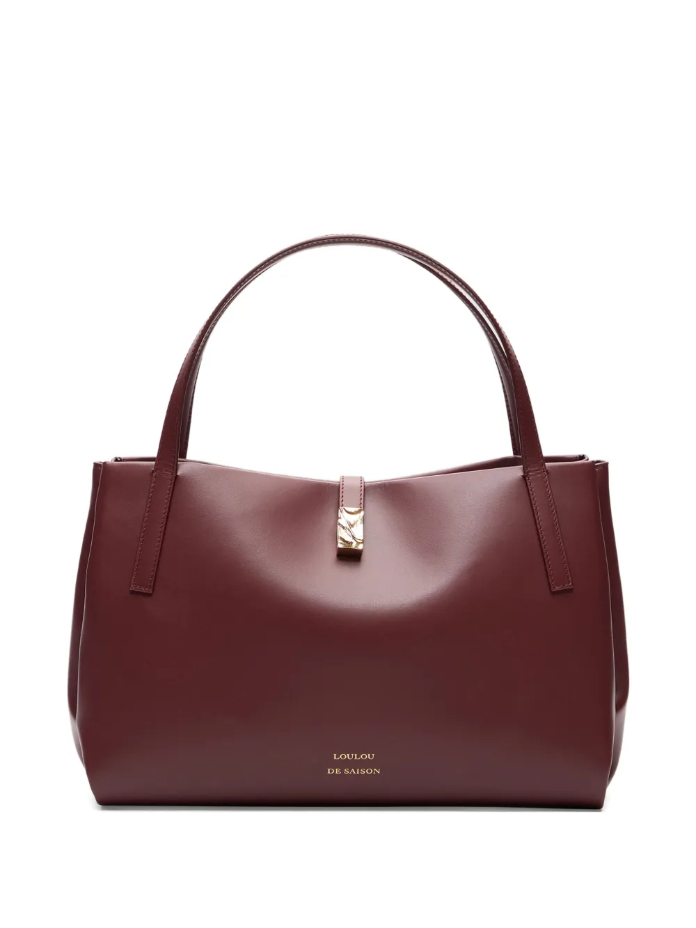 Кожаная сумка на плечо с логотипом Loulou, красный
Кожаная сумка на плечо с логотипом Loulou, красный