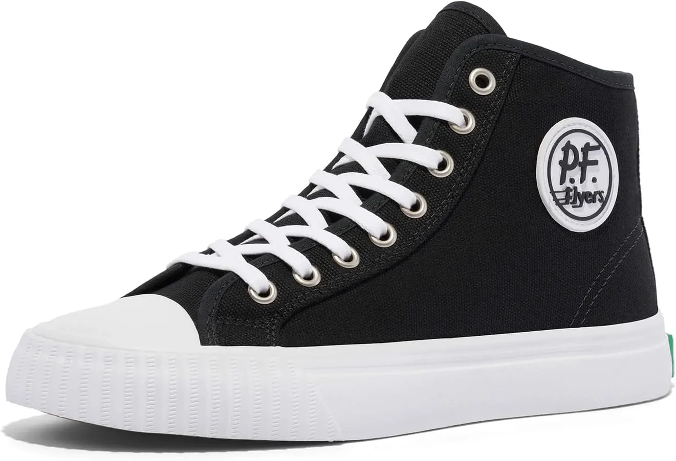 Кроссовки PF Flyers унисекс для взрослых, высокие, черно-белый
Кроссовки PF Flyers унисекс для взрослых, высокие, черно-белый