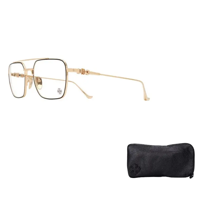 Alloy Square Eyeglass Frames Unisex Chrome Hearts, золотой
Alloy Square Eyeglass Frames Unisex Chrome Hearts, золотой