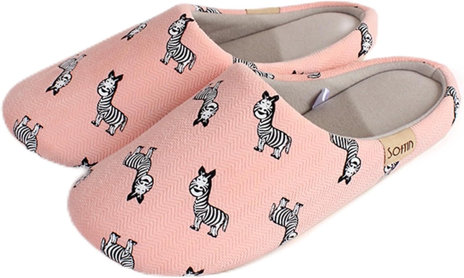 Домашние тапочки LMOY Zebra для женщин и мужчин, мягкие и удобные с нескользящей подошвой, розовый
Домашние тапочки LMOY Zebra для женщин и мужчин, мягкие и удобные с нескользящей подошвой, розовый