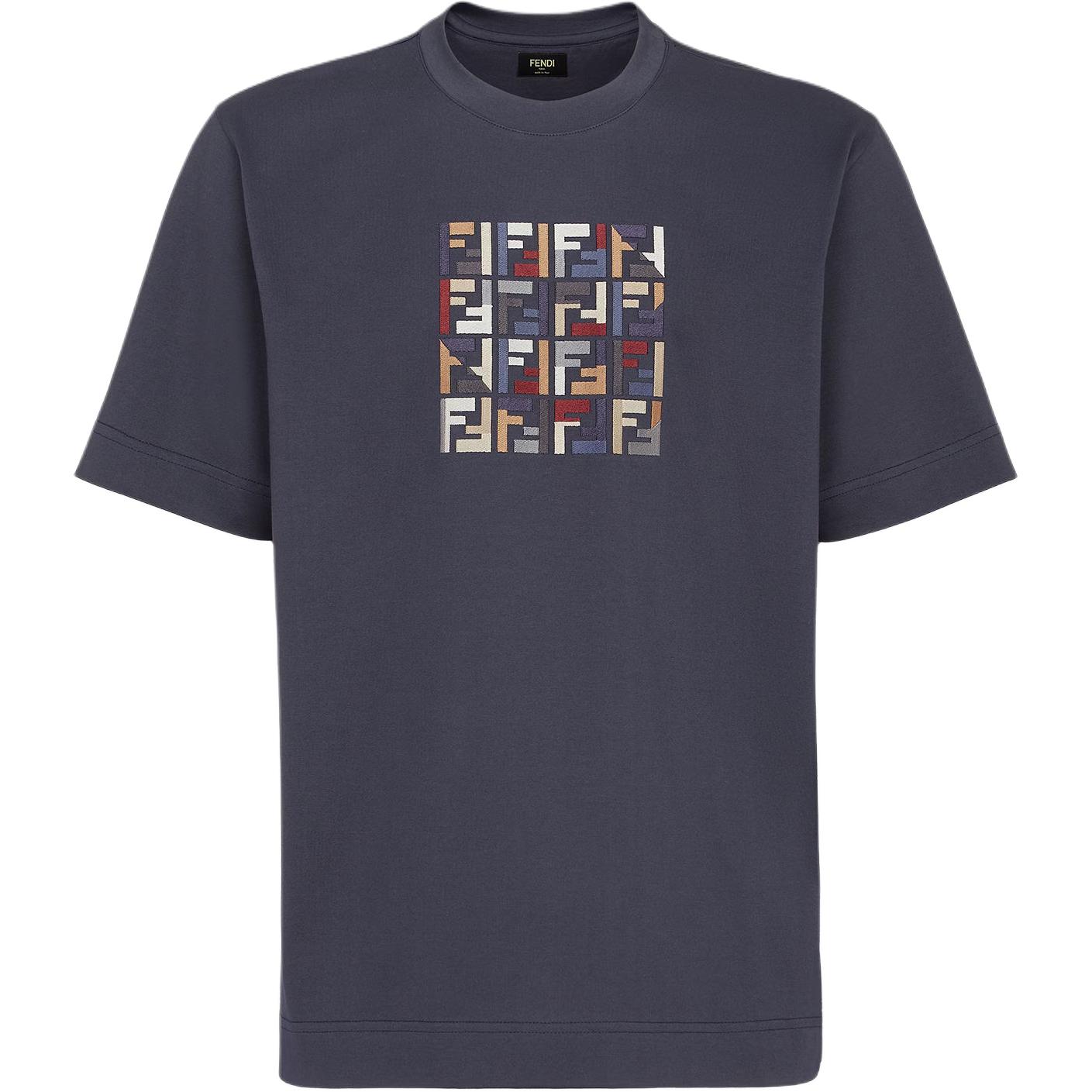 FENDI Футболка мужская Blue, Синий, FENDI Футболка мужская Blue
FENDI Футболка мужская Blue, Синий, FENDI Футболка мужская Blue