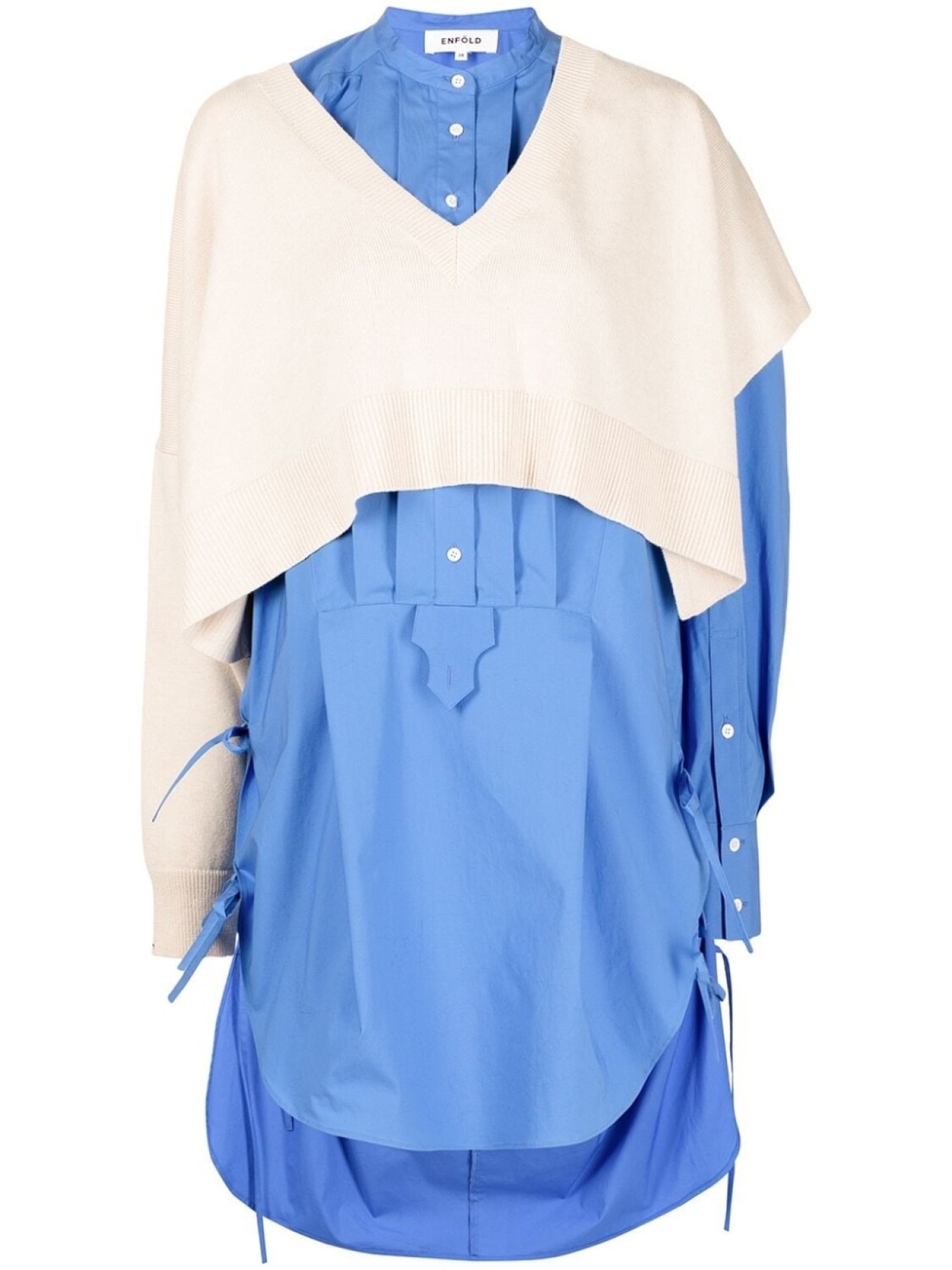 Укороченный джемпер с V-образным вырезом Enföld, синий
Укороченный джемпер с V-образным вырезом Enföld, синий