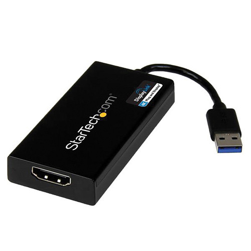 StarTech USB 3.0 to 4K HDMI Adapter (Black) USB32HD4K
StarTech USB 3.0 to 4K HDMI Adapter (Black) USB32HD4K
