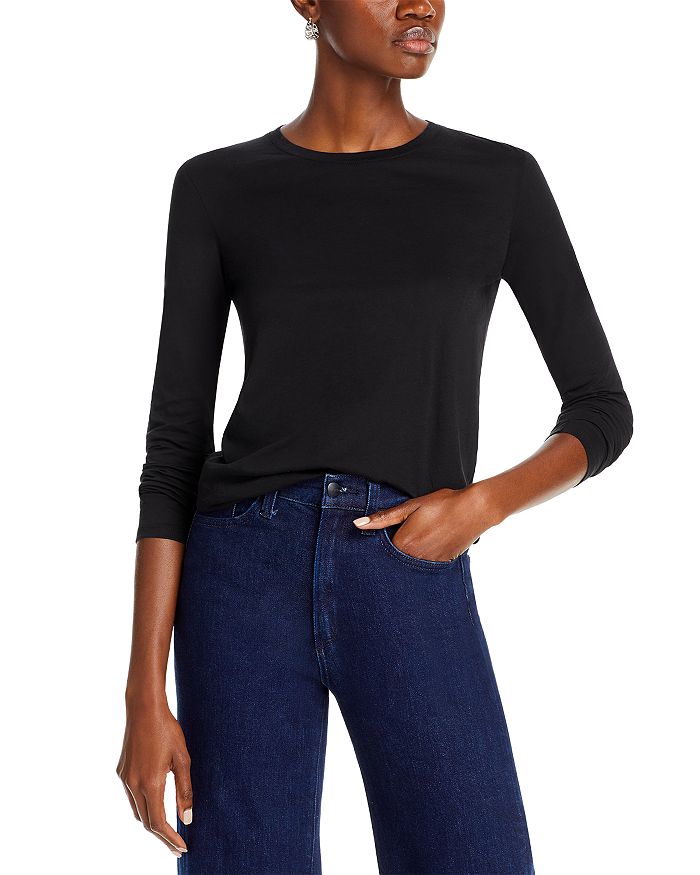 Базовый свитшот с круглым вырезом Vince, черный
Базовый свитшот с круглым вырезом Vince, черный