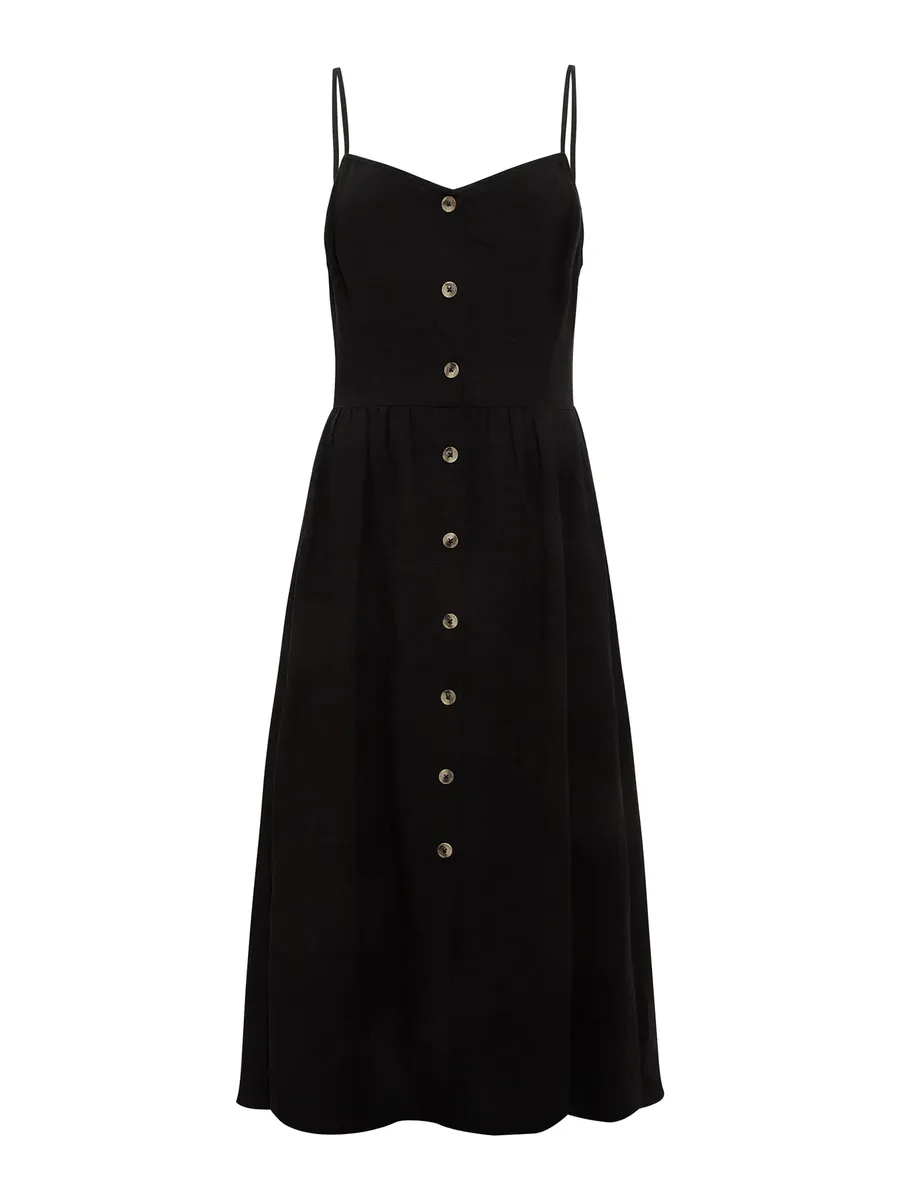 Мини-платье Mavi "BUTTON UP DRESS", платье на тонких бретельках, черный
Мини-платье Mavi "BUTTON UP DRESS", платье на тонких бретельках, черный