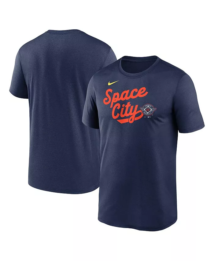 Мужская футболка Houston Astros 2025 City Connect Team Phrase Legend Performance, цвет navy Nike
Мужская футболка Houston Astros 2025 City Connect Team Phrase Legend Performance, цвет navy Nike