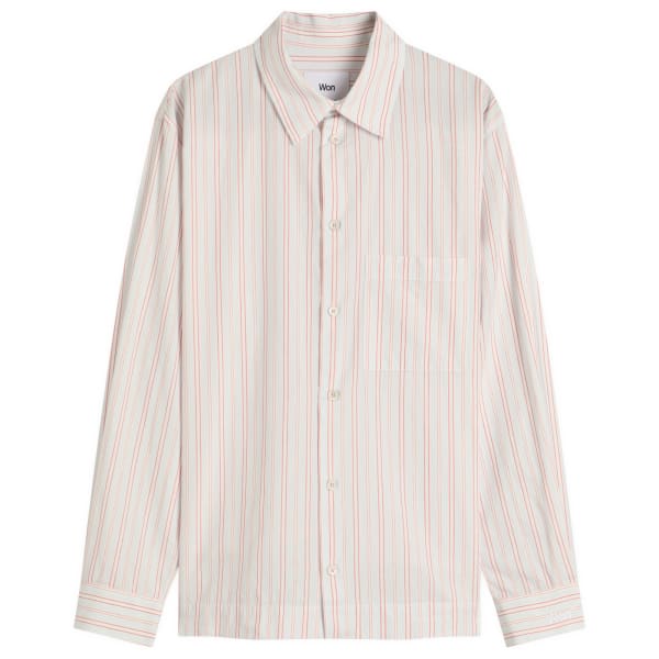 Рубашка в полоску Penzo Won Hundred, красный
Рубашка в полоску Penzo Won Hundred, красный